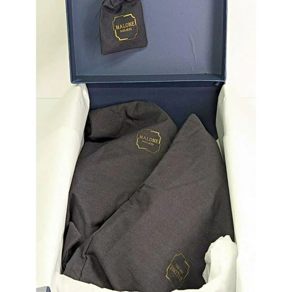 Malone Souliers Women's Uma 90 Pointed Toe Mules Heel Steel Size 37.5 MSRP $775 - Picture 11 of 12